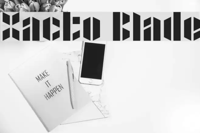Xacto Blade Example 2