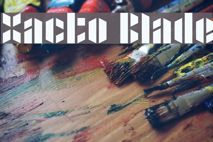 Xacto Blade Example 3