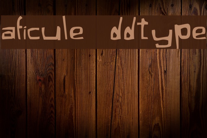 Xaficule Oddtype Font examples