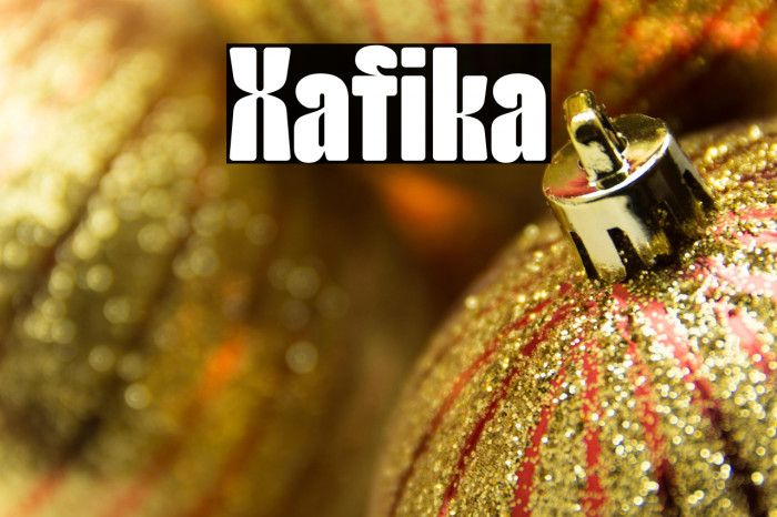 Xafika Example 1