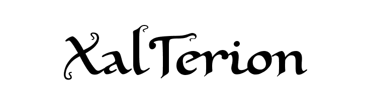XalTerion Font