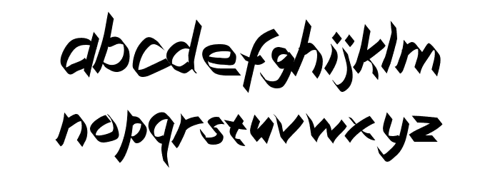 Xaligraphy Italic Font LOWERCASE