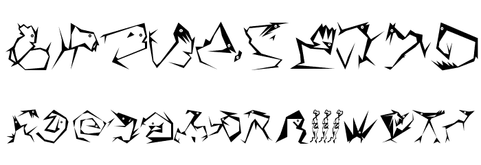 XamStern フォント その他の文字