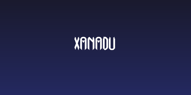 Xanadu Social Header