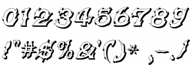 Xanax Font OTHER CHARS