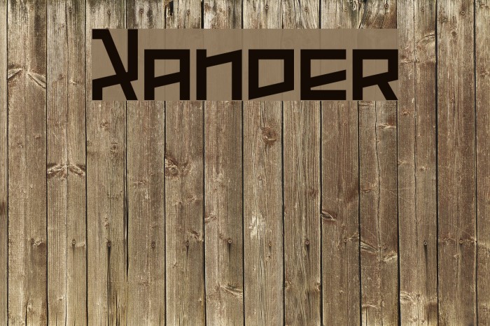 Xander Fonte examples