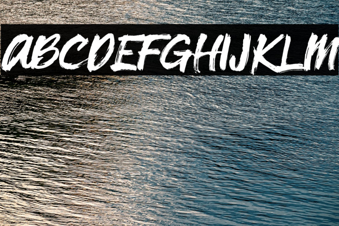 Xangda Shiny Font examples