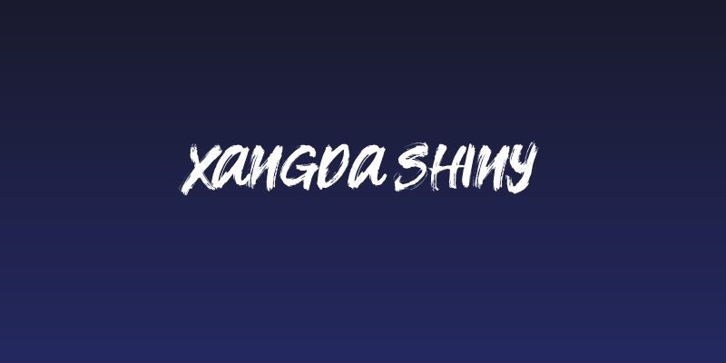 Xangda Shiny Social Header
