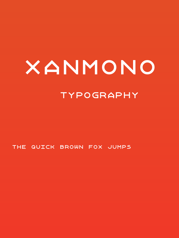Xanmono Poster