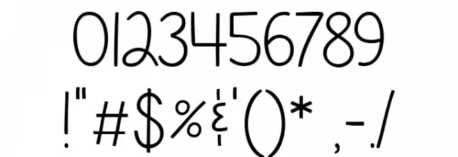 Xanthoula फ़ॉन्ट अन्य घर का काम
