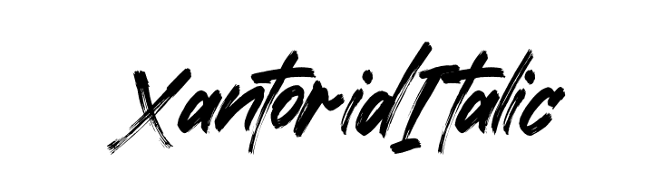 Xantorid Italic  لخطوط تنزيل