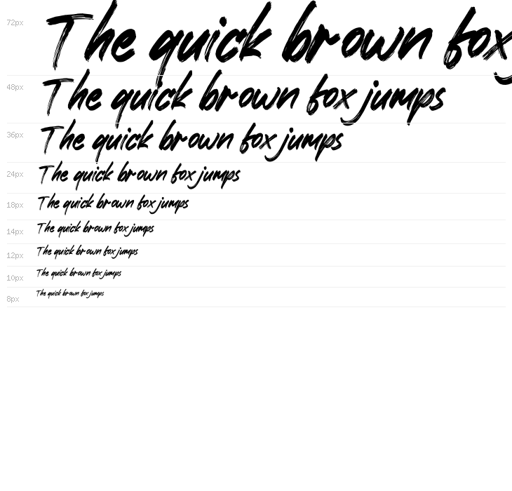 Xantorid Italic Waterfall