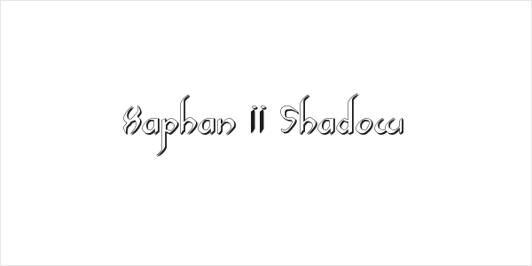 Xaphan II Shadow Logo