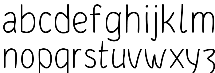Xarrovv Font LOWERCASE