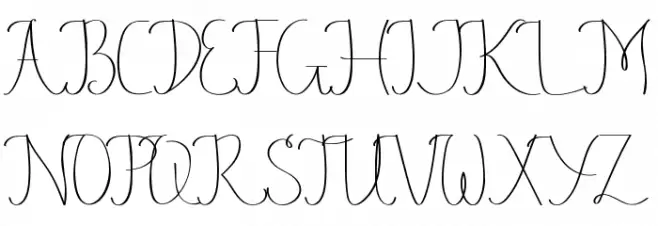 Xavier Ashleigh Demo Font Litere mari