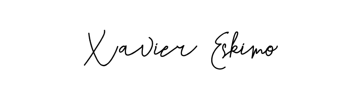 Xavier Eskimo  font caratteri gratis