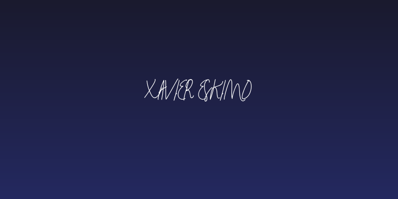 Xavier Eskimo Social Header