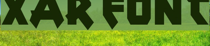 xar Font examples