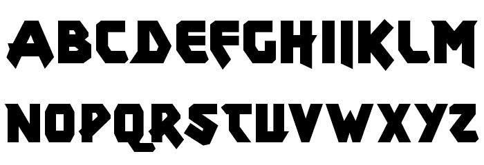 xar Font LOWERCASE