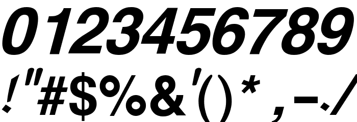 XB Shafigh Bold Italic Font OTHER CHARS