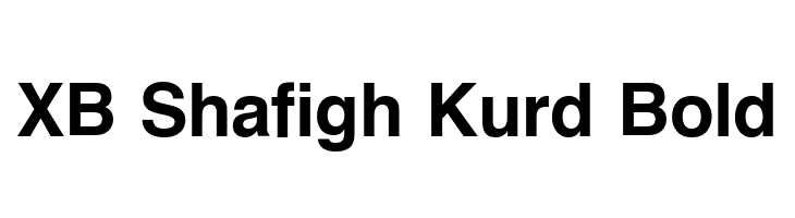 XB Shafigh Kurd Bold  Descarca Fonturi Gratis