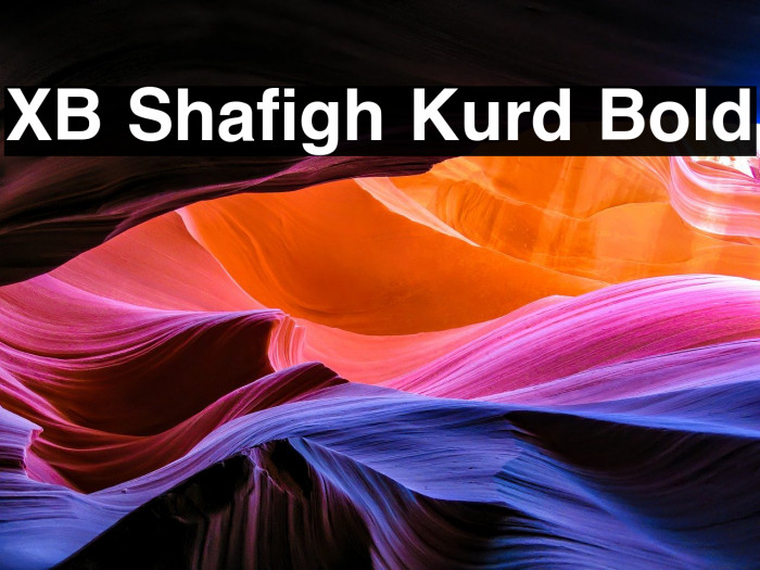 XB Shafigh Kurd Bold Example 1