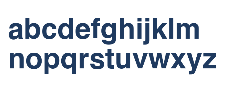 XB Shafigh Kurd Bold Lowercase