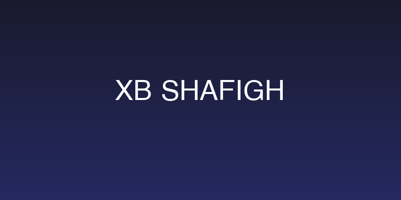 XB Shafigh Social Header