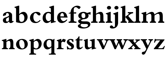 XB Tabriz Bold Font LOWERCASE