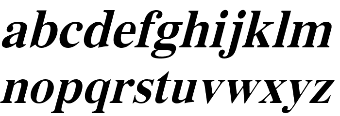 XB Yas Bold Italic Font LOWERCASE