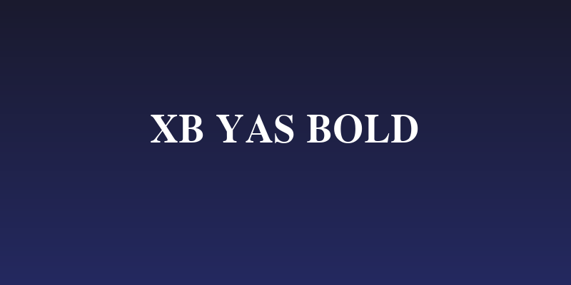 XB Yas Bold Social Header