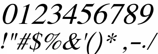 XB Yas Italic Font OTHER CHARS