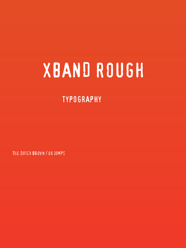 XBAND Rough Poster
