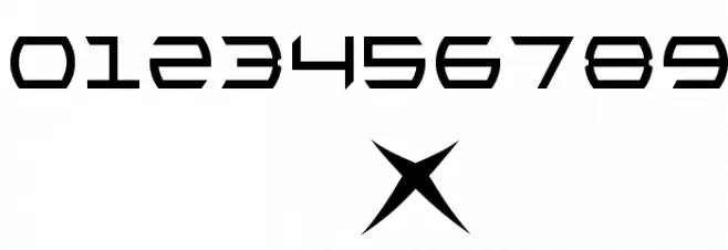 XBold Font OTHER CHARS