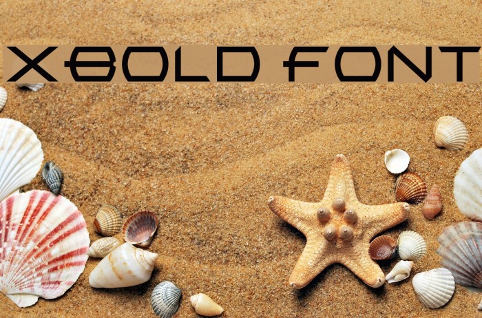 XBold Font examples
