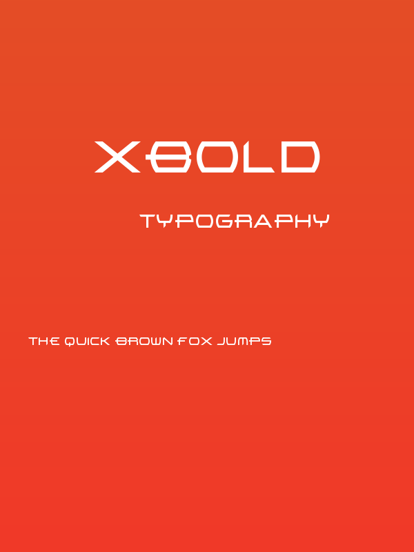 XBold Poster