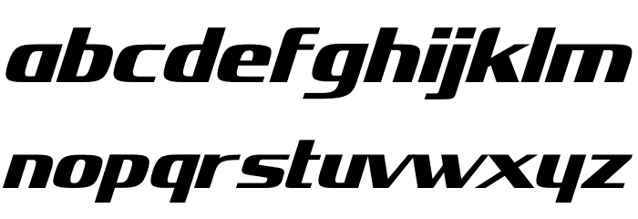 Xbka Font LOWERCASE