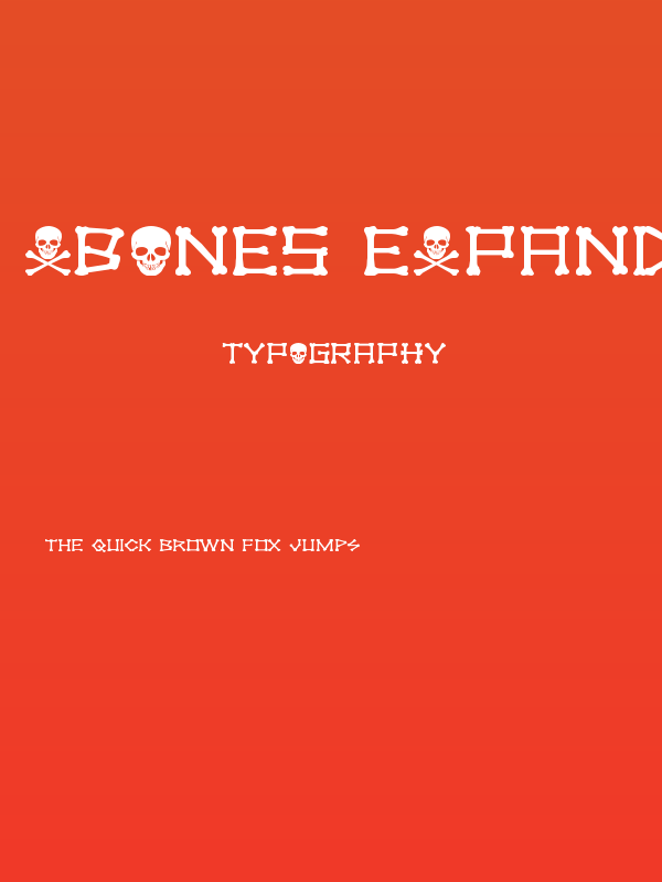 xBONES Expanded Poster