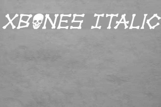 xBONES Italic Example 2