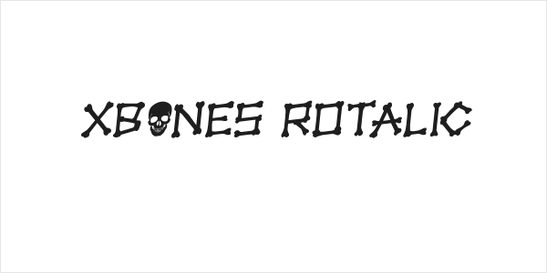 xBONES Rotalic Logo