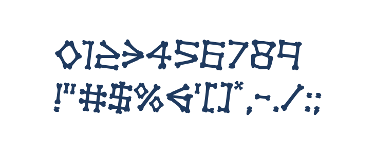 xBONES Rotated 2 Other Characters