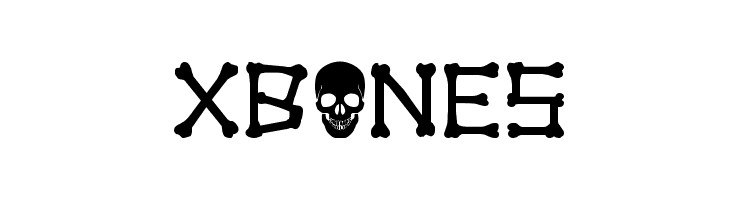xBONES  免费字体下载