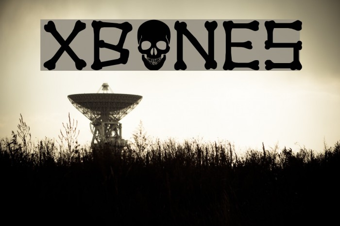 xBONES Font examples