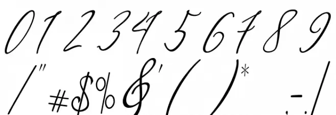 Xcellentgirl Font OTHER CHARS