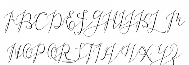 Xcellentgirl Schriftart Groß