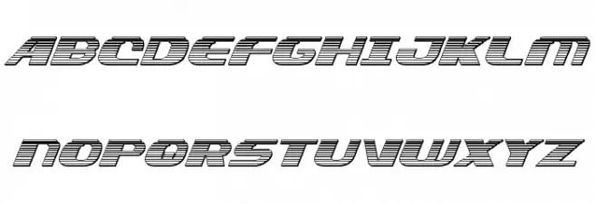 Xcelsion Chrome Italic Italic フォント 大文字