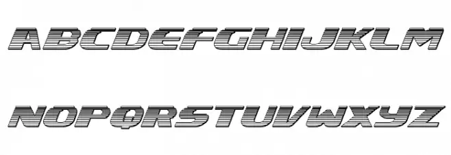 Xcelsion Chrome Italic Italic Fonte MINÚSCULAS