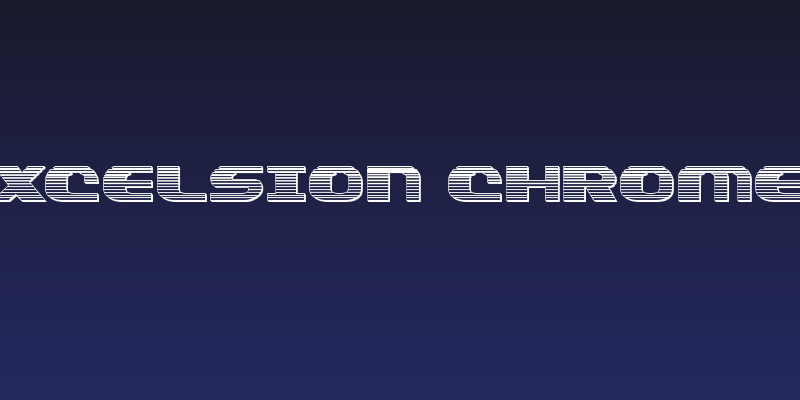 Xcelsion Chrome Social Header