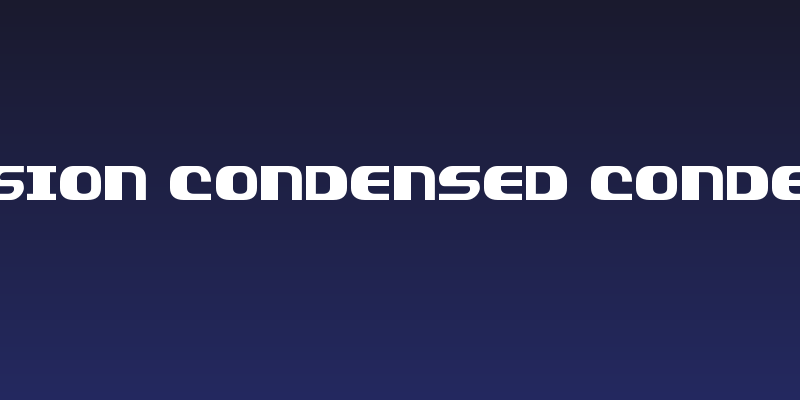 Xcelsion Condensed Condensed Social Header