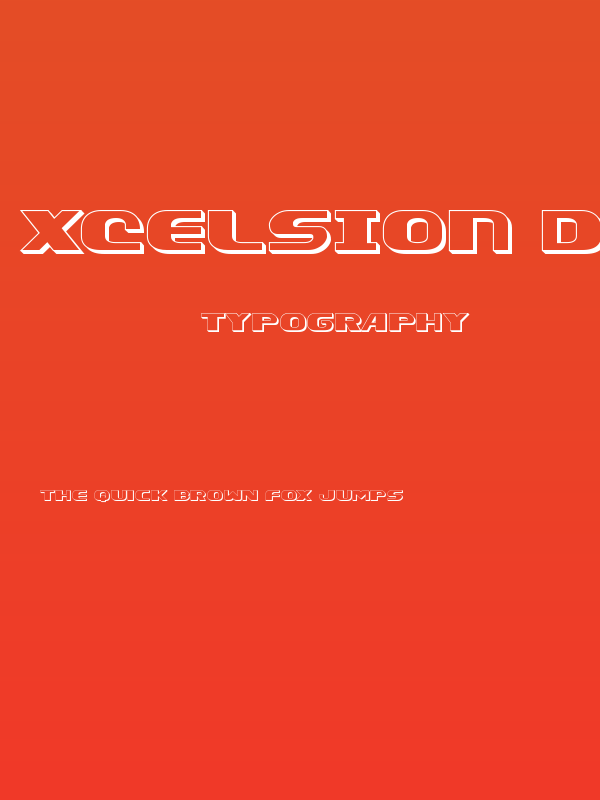Xcelsion Deep 3D Poster